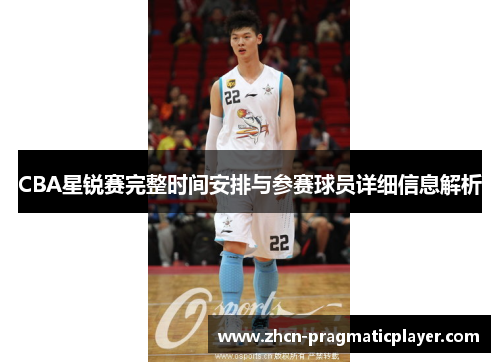 CBA星锐赛完整时间安排与参赛球员详细信息解析